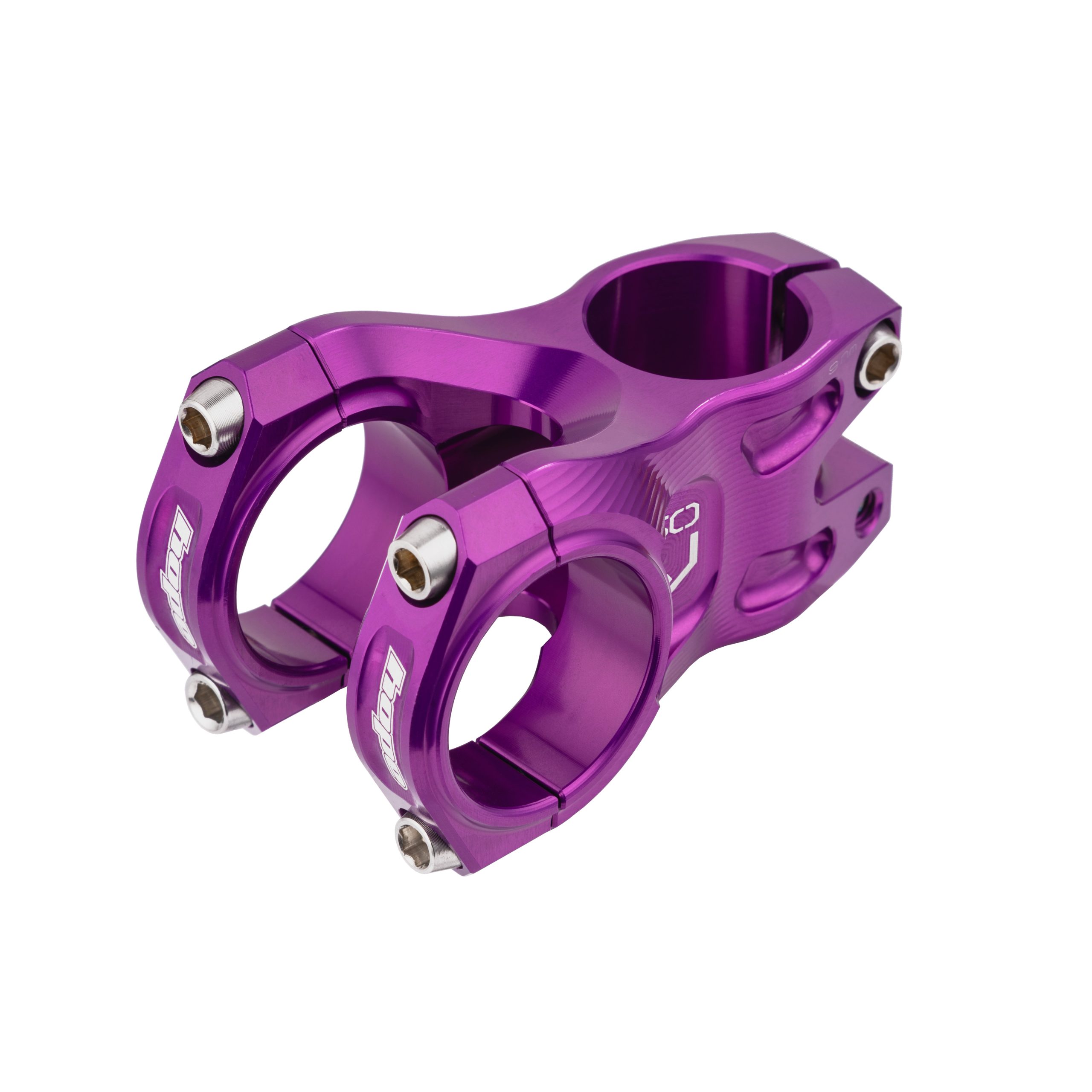 Hope Gravity Stem 50mm 35mm Dia Purple - Fishface Cycles